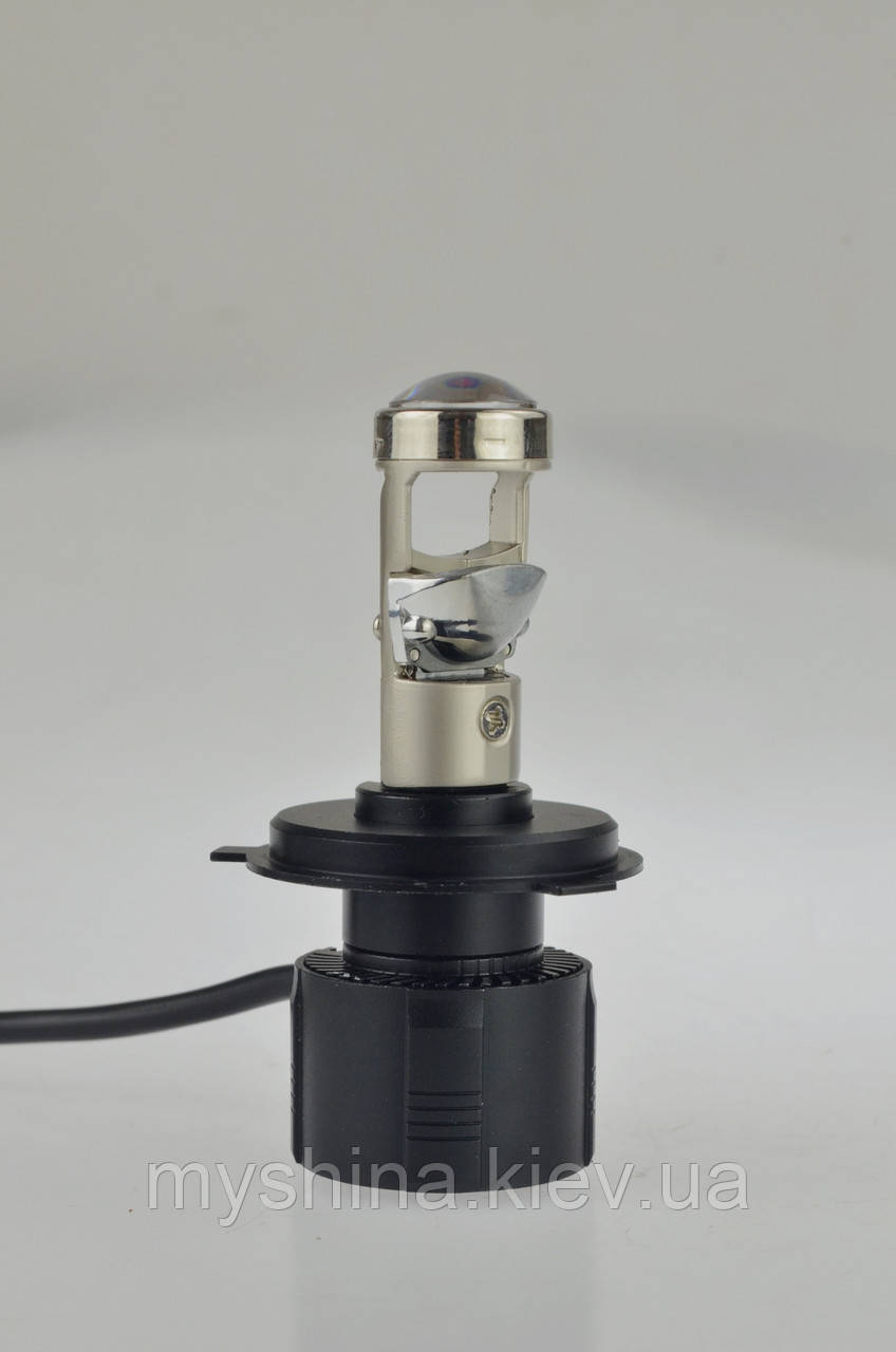 Світлодіодні LED лампи з лінзою Н4 55W 5600Lm