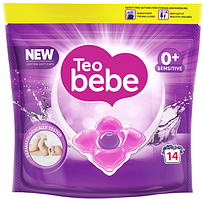 Капсули для прання Teo bebe Cotton Soft caps Sensitive 14 шт (3800024045783)