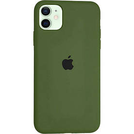 Чохол Silicone Case для Apple iPhone 12 Mini силіконовий, Pinery Green