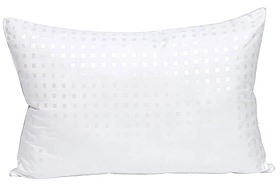 М'яка подушка для сну 50*70 тик штучний лебединий пух (3269)