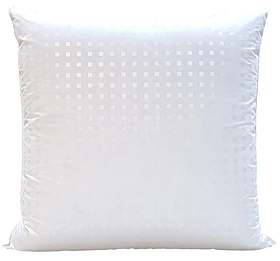 М'яка подушка для сну 70*70 тик штучний лебединий пух (3270)