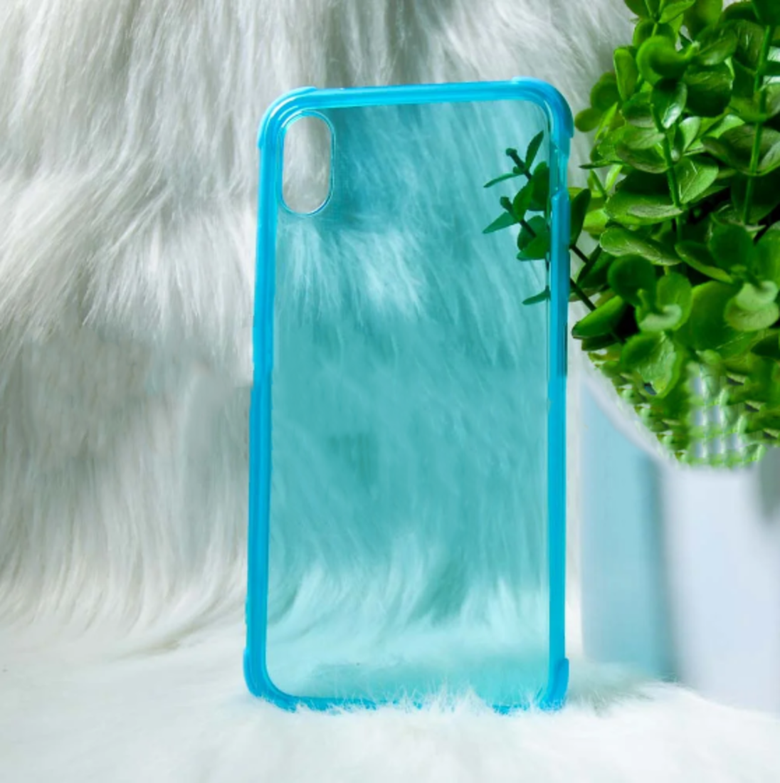 Силіконовий чохол Iphone XS Max "Colorfull" Синій (blue), фото 1