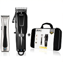 Набір машинок Wahl Cordless Combo: Super Taper Cordless Black + Beret ProLith у кейсі (08592-016H)