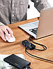 Мережевий адаптер Ugreen usb hub USB 3.0 - 3хUSB 3.0 + RJ45 Ethernet 1000Mbps Black (20265), фото 7