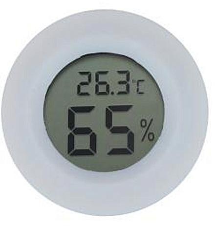 Термометр + гігрометр Вологість і температура — РК — білий