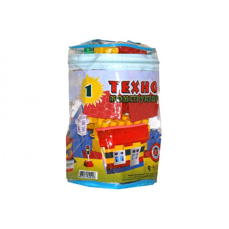 Технок конструктор "Техно 1" 0496, розвиваючий, блочний, для дітей від 3 років