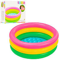 Басейн надувний різнобарвний Intex 57107