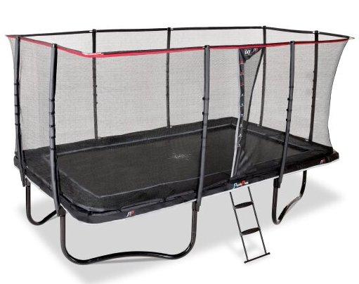 Батут EXIT PeakPro 275 х 458 см чорний, фото 1