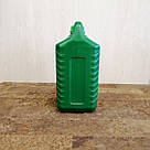 Зелена пластикова каністра. Каністра 5 літрів для промислової хімії, мильних розчинів, добрива., фото 2