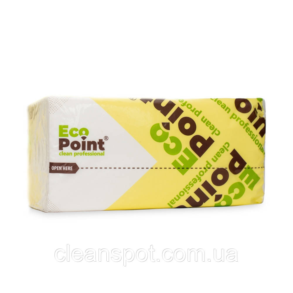 Полотенца бумажные V Standart белые 2-шар 160шт Eco Point soft pack - фото 1 - id-p35407402