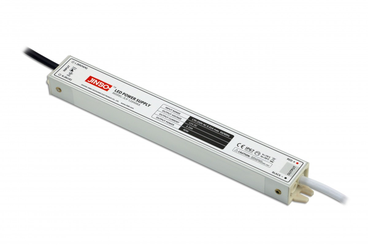 Блок живлення 40W 12V герметичний premium Jinbo