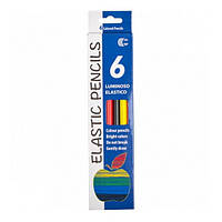 Кольорові олівці "З" серії "Luminoso Elastico", Набір 6 кольорів