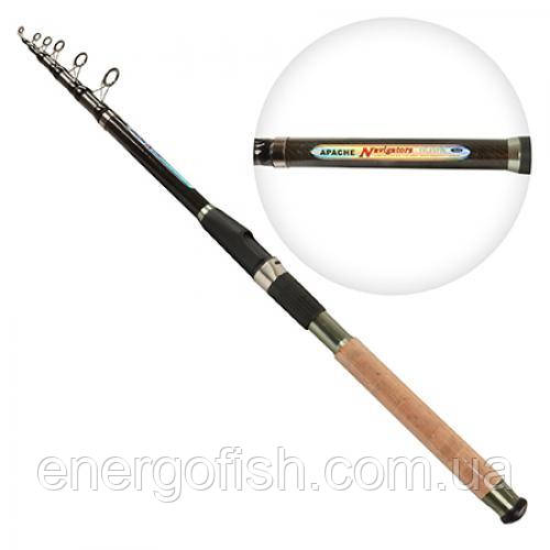 Вудлище Apache Navigators Telespin 2.1 м 30-50g Carbon