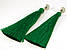 Сережки Пензли Зелена Ліана, фото 2