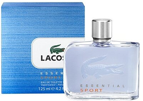 Чоловіча туалетна вода Lacoste Essential Sport (синя упаковка)125 мл