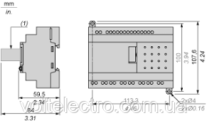 Интеллектуальное реле Zelio Logic 20вх/вых =24В SR2B201BD - фото 4 - id-p503885055