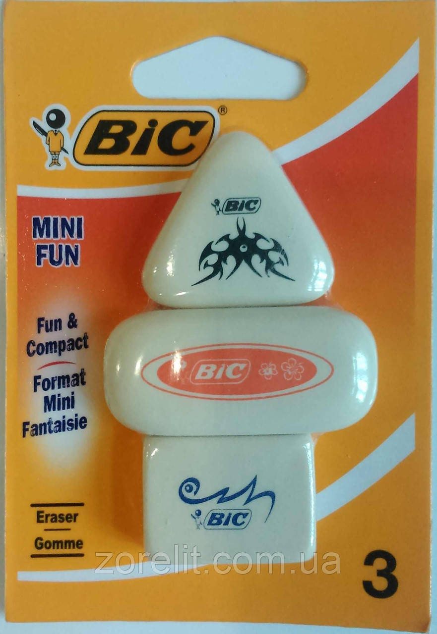 Ластик Bic мініфан