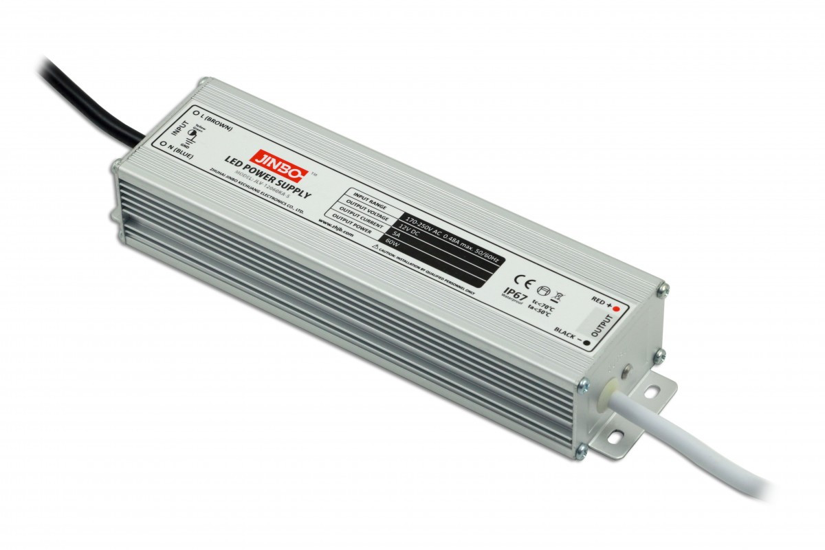 Блок живлення 60W 12V JLV герметичний premium Jinbo