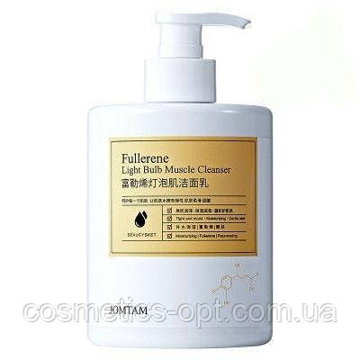 Зволожувальна пінка для вмивання з фулеренами JOMTAM Fullerene Light Bubl Muscle Cleancer, 500 g