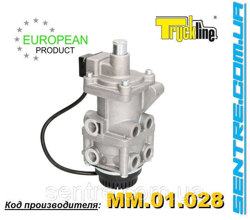 Кран гальмівний головний DX75BAY IVECO Eurostar/Eurotech MM.01.028