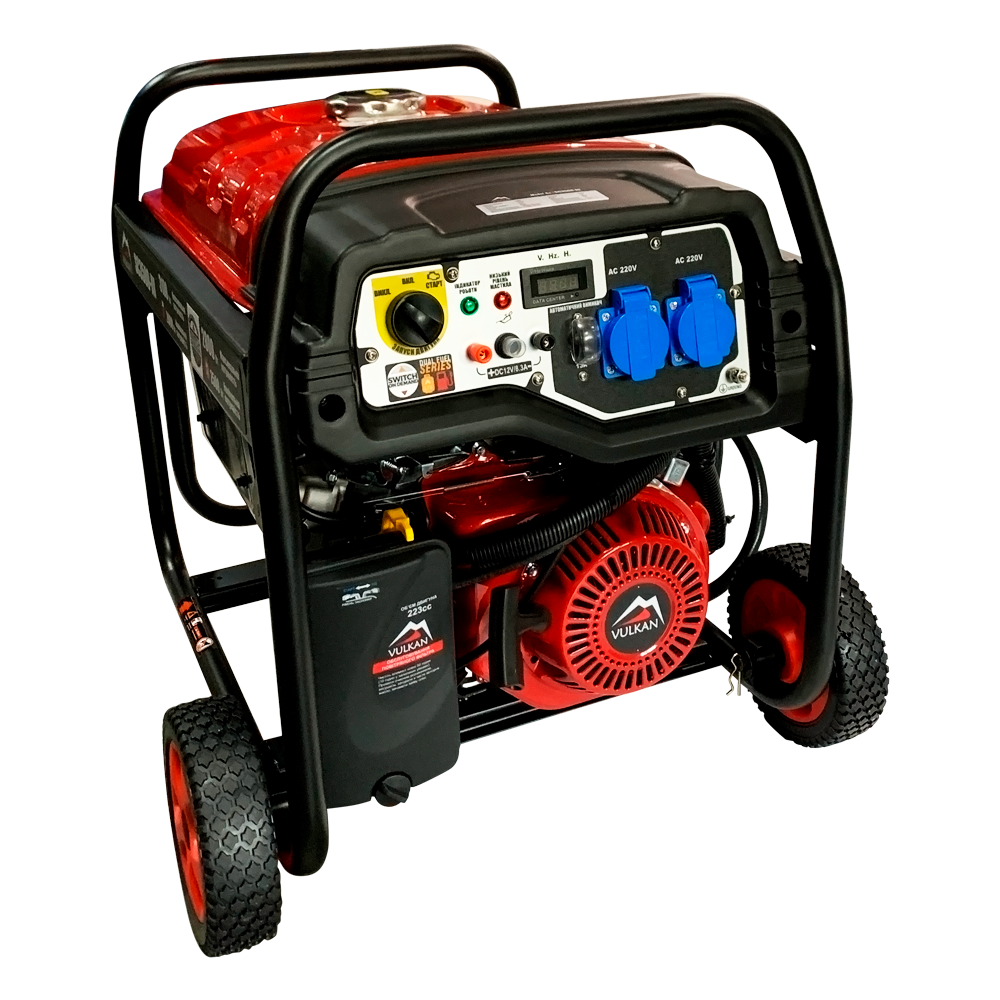 Генератор газобензиновий Vulkan SC3500-III (3,1 кВт), фото 1