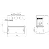 Чавунна піч DOVRE 300 CB, фото 2