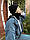 Шапка женская ангоровая мягкая с подворотом  стильная черная, фото 2