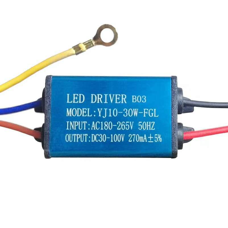 Светодиодный LED драйвер 10-30Ватт 30-100V 270ma IP67 - фото 1 - id-p1197026843