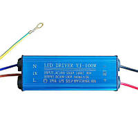 Світлодіодний LED драйвер 100 Ватів 100-160 V 540ma 4KV IP67