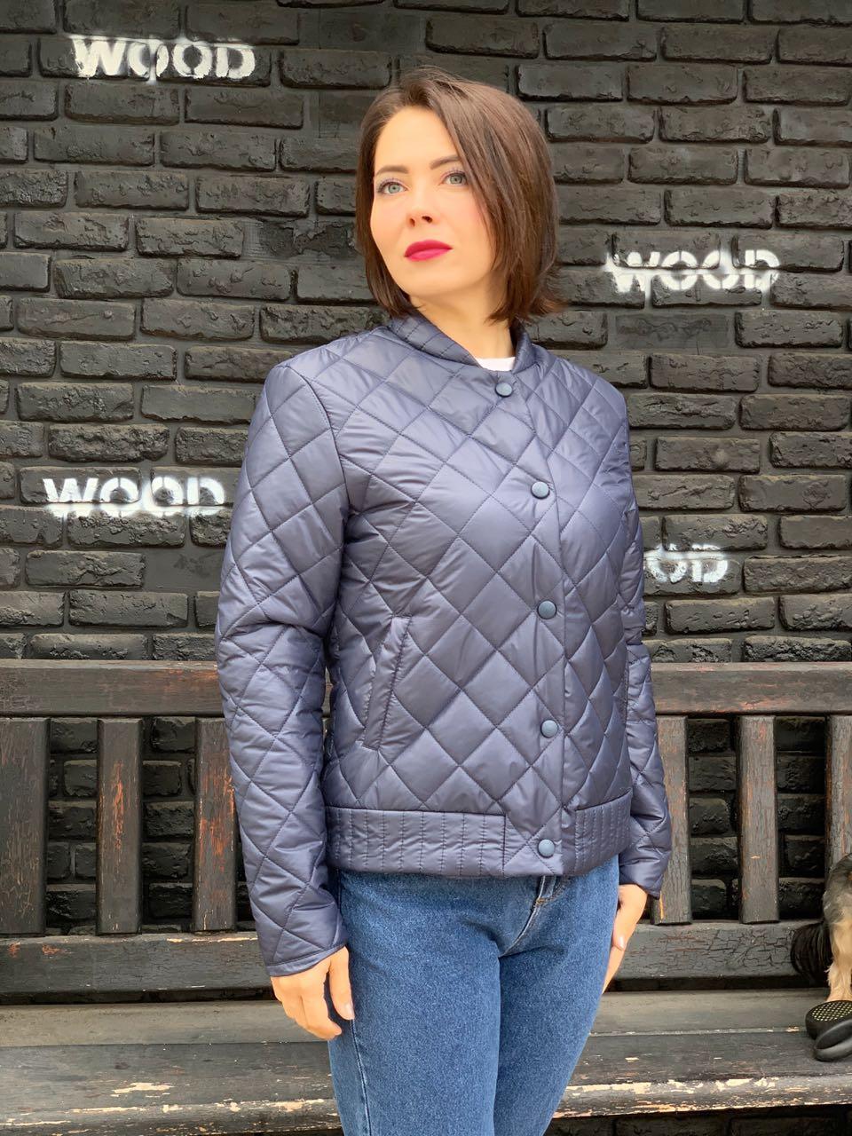 Стьобана Куртка жіноча, арт. 310, синя