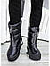 Жіночі зимові чоботи, Чоботи жіночі зимові дутіки шкіряні білі ,чоботи жіночі зимові шкіряні дуті, фото 7