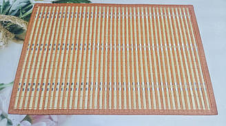 Килимок сервірувальний 30х45см бамбуковий