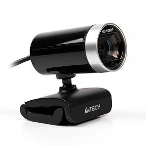 Вебкамера FullHD A4Tech PK-910H USB цифр. мікрофон чорн.+срібло. нова