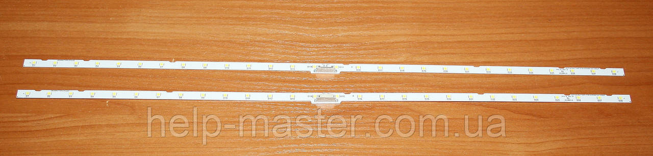 Планки LED-підсвітки Samsung 43<unk> UE43NU7100U / AOT-43-NU7100F-2*28-3030d6t-2d1-20S2P