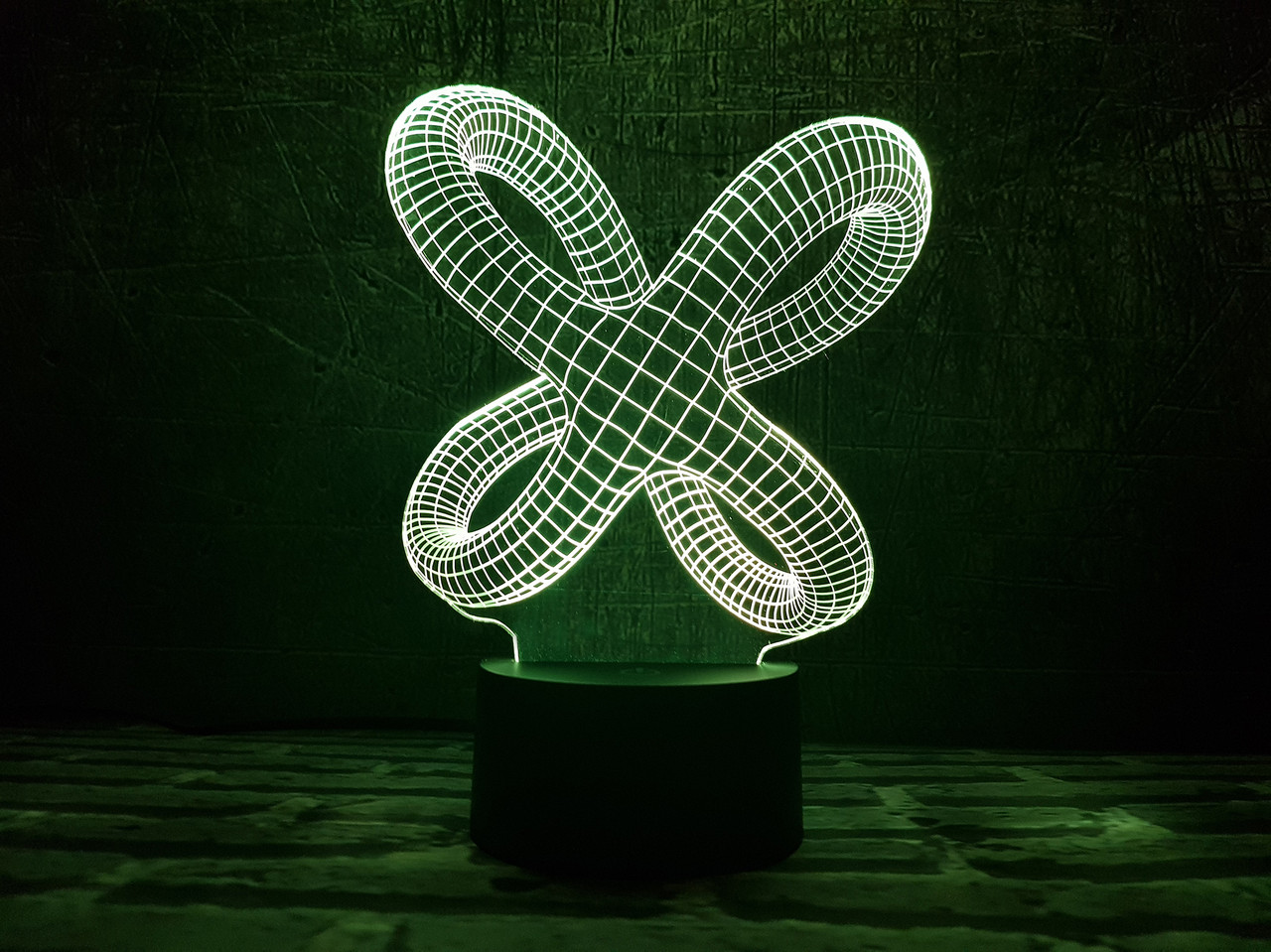 Змінна пластина для 3D-нічника у формі циклічності 3DTOYSLAMP, фото 1