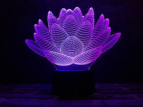 Змінна пластина для 3D-світильників "Лотос" 3DTOYSLAMP