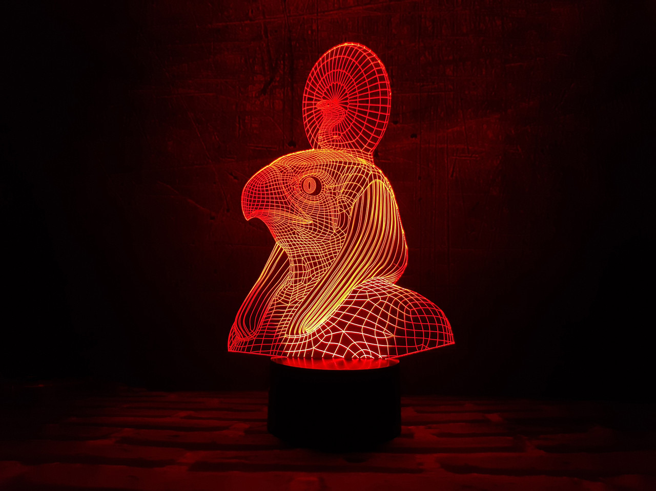 Змінна пластина для 3D-світильників "Ра" 3DTOYSLAMP, фото 1