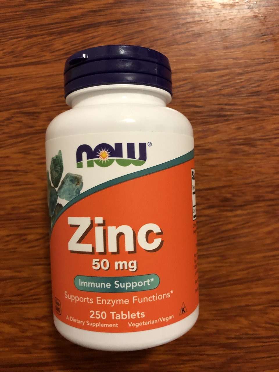 Цинк БАД Now Foods Zinc 50 mg 250 Tabs