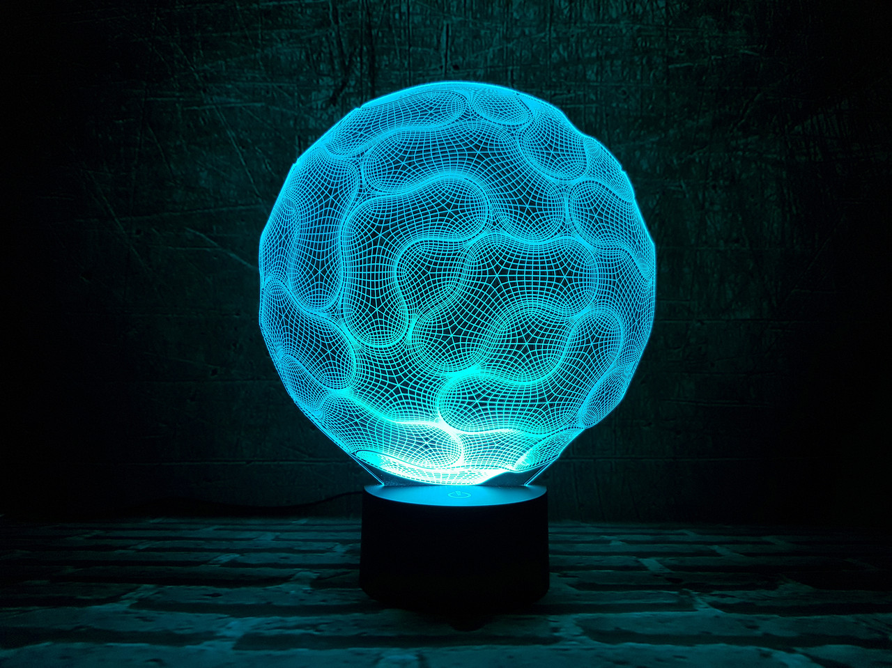Змінна пластина для 3D-нічника "Села" 3DTOYSLAMP, фото 1