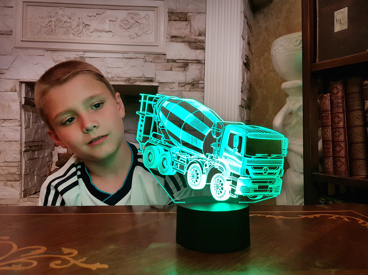 Змінна пластина для 3D-світильників "Автомобіль 36" 3DTOYSLAMP, фото 1