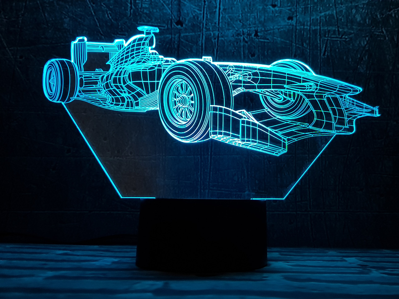 Змінна пластина для 3D-світильників "Автомобіль 32" 3DTOYSLAMP, фото 1