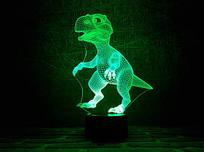 Змінна пластина для 3D ламп "Динозаврик" 3DTOYSLAMP