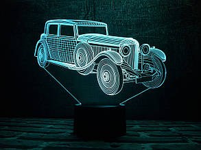 Змінна пластина для 3D-світильників "Автомобіль 11" 3DTOYSLAMP