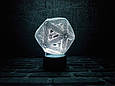 Дитячий нічник — світильник "Ікосаедр" 3DTOYSLAMP, фото 2