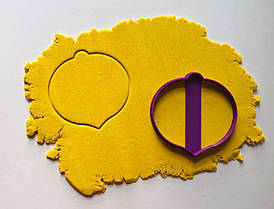 3D-формочки-вирубки для пряників "Ялинкова іграшка 47"