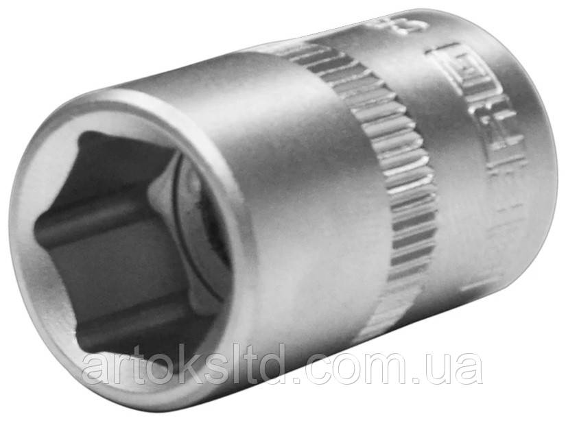 Головка шестигранна 11мм, 3/8", Cr-V, BERG