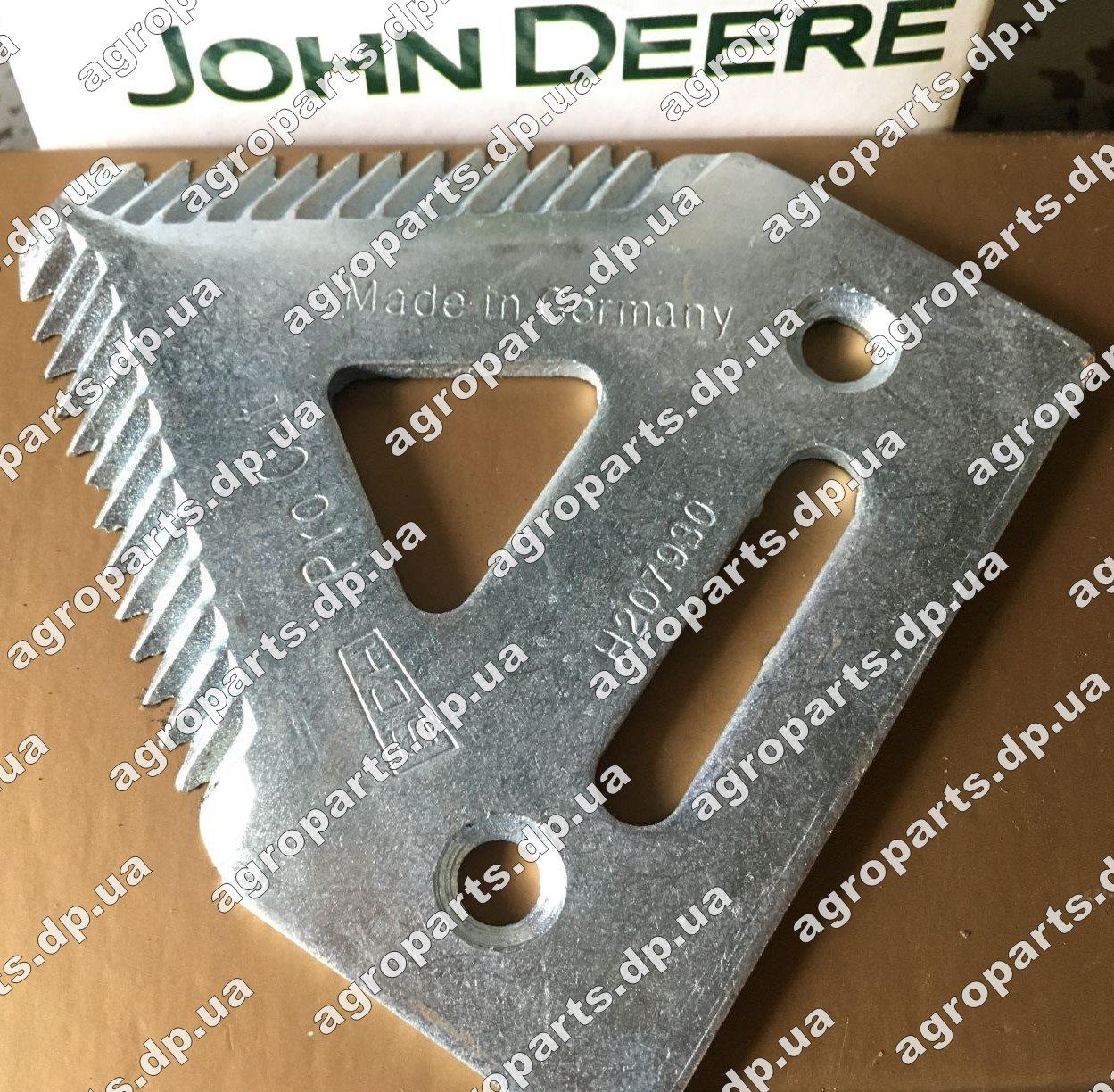 Сегмент H207930 коси ніж John Deere Section Н207930 сегменти ножа жатки, фото 1