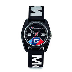 Оригінальний годинник унісекс BMW M Motorsport Watch, Unisex, Black, артикул 80262467760