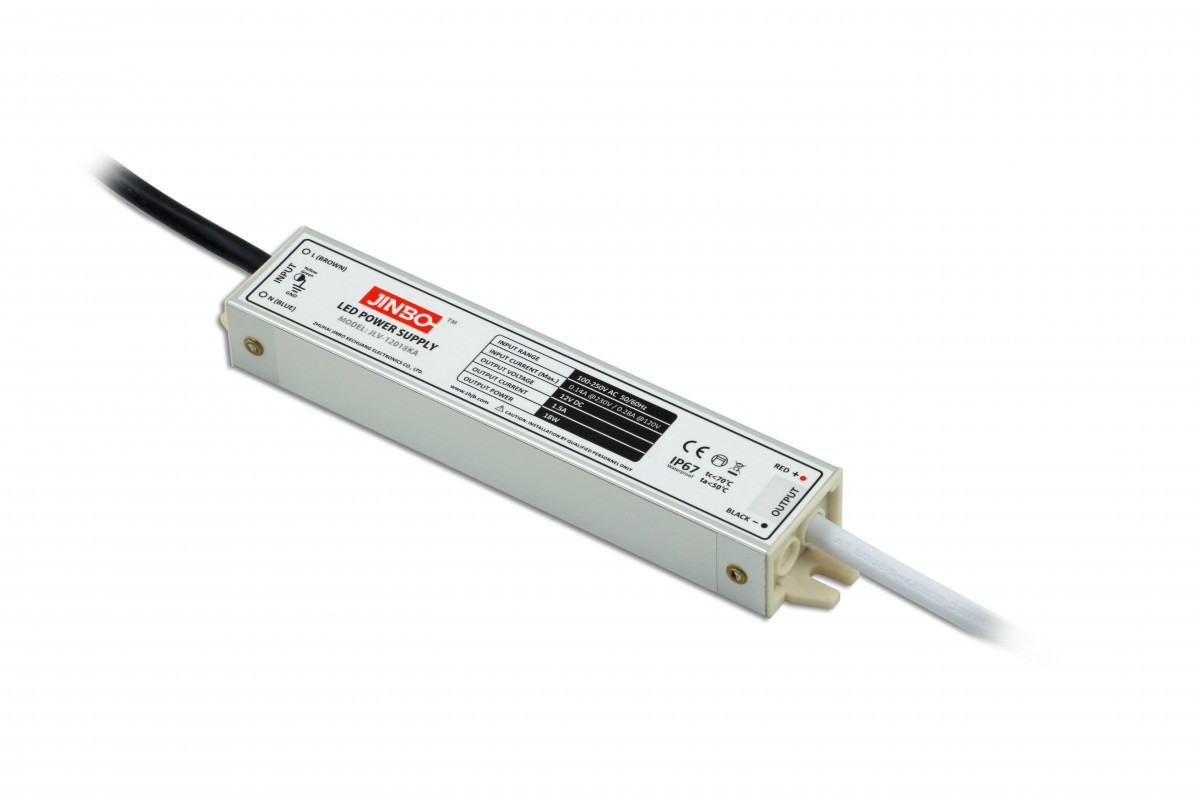 Блок живлення 18W 12V герметичний premium Jinbo
