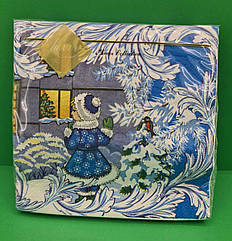 Новорічна серветка (ЗЗхЗЗ, 20шт) LuxyНГНовогодний візит (504) (1 пач.)